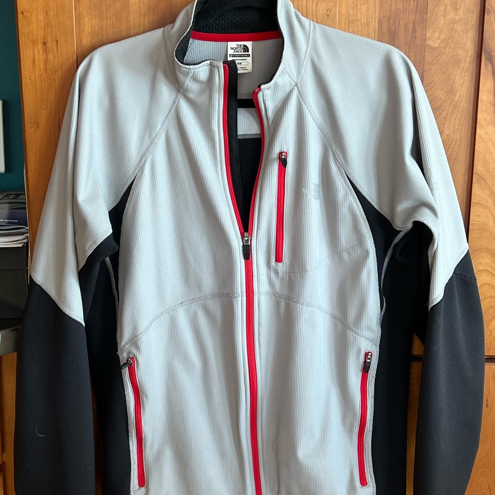 The North Face Gray and Black Performance Jacket